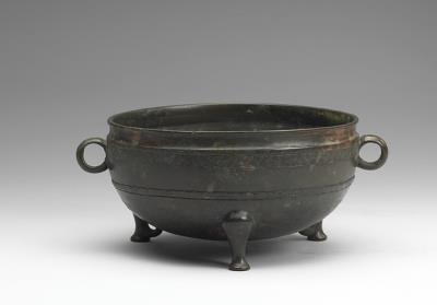 图片[2]-Dui food container with rope pattern, Warring States period (475-221 BCE)-China Archive